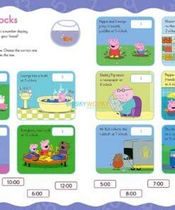 Peppa Pig Wipe Clean Telling The Time Booky Wooky