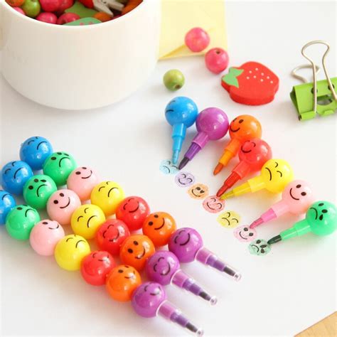 3pcs Cute Colored Pencils Novelty Kawaii Colored Lead Pencil Ts For