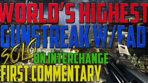 MW3 WORLD S HIGHEST GUNSTREAK 71 W FAD On Interchange LOL D