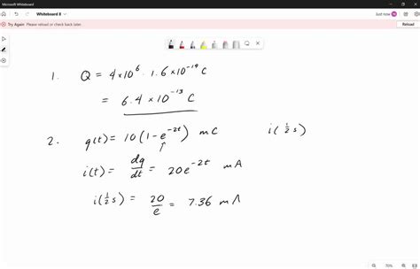 SOLVED Calculate The Amount Of Charge Represented By Four Million