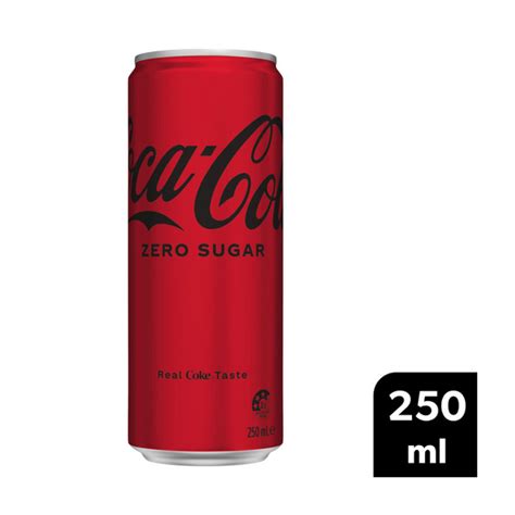 Buy Coca Cola Zero Sugar Soft Drink Can 250ml Coles