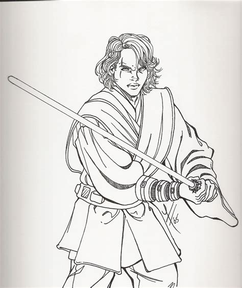 Star Wars Coloring Pages Anakin Skywalker at GetColorings.com | Free ...