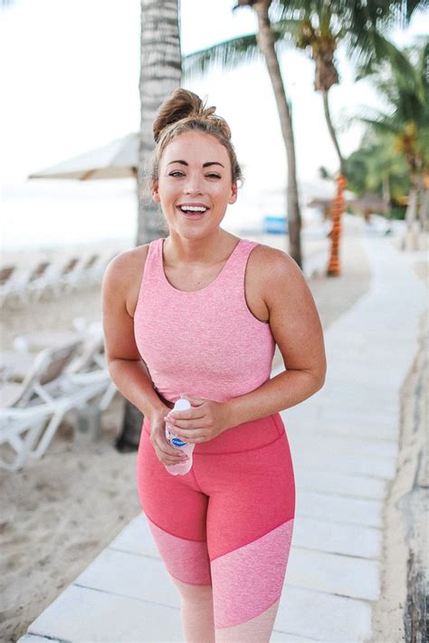 Pink Workout Outfit To Motivate You • Brittany Ann Courtney Pink Workout Outfit Pink Workout