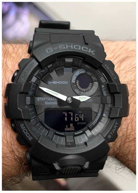 Casio G Shock Bluetooth Fitness Step Tracker Black GBA 800 1AER First