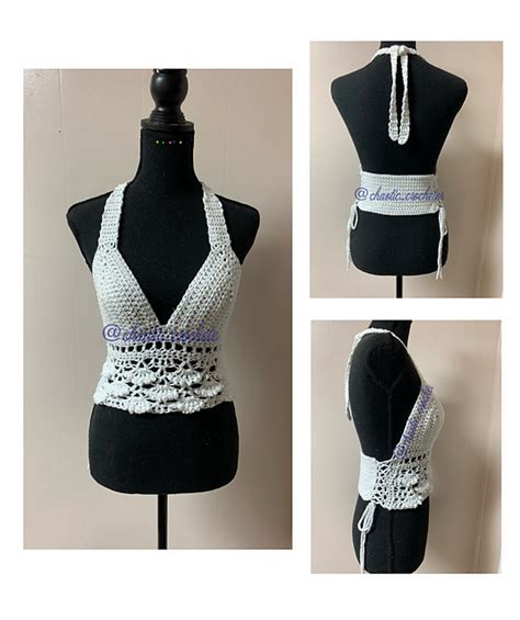 Ravelry Summertime Shell Halter Pattern By Abagail Mershon