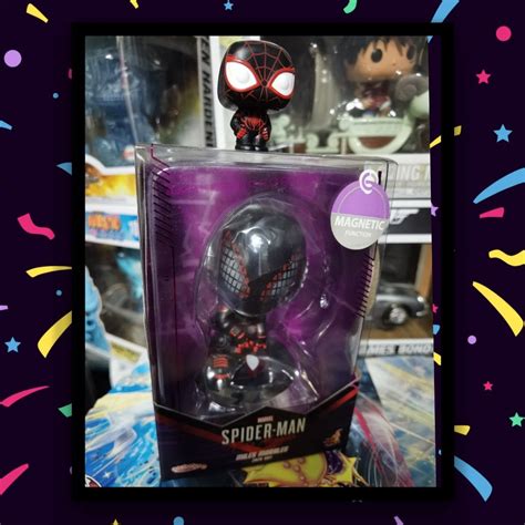 Hot Toys Cosbaby Spider Man Miles Morales 2020 Suit Funko Spiderverse Mini Not Included