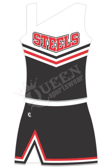 Custom Cheerleading Uniform Steels Style