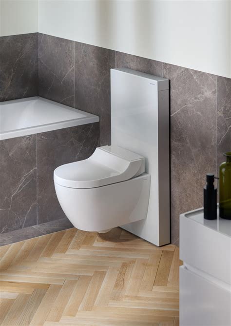 monolith sanitary module black glass architonic