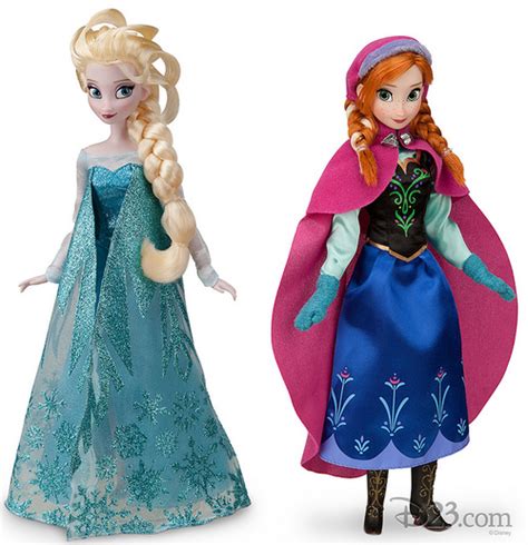 Anna And Elsa Disney Store Dolls Disney Princess Photo 35206982