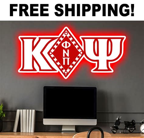 Kappa Alpha Psi Neon Sign Black Fraternity Hbcu Kappas T Etsy