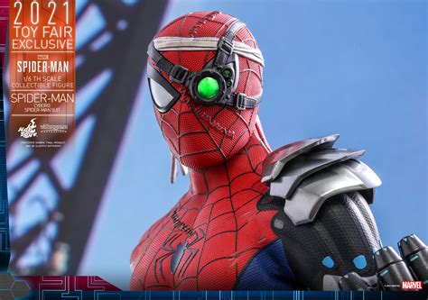 Hot Toys Vgm Marvels Spider Man Cyborg Suit Hot Toys Complete