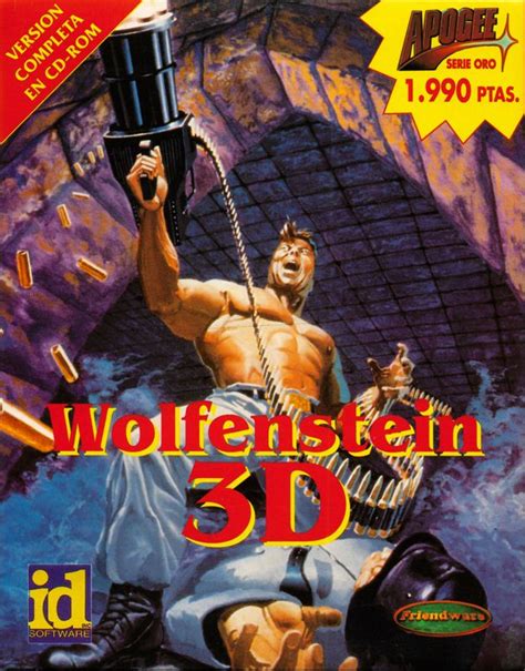 Wolfenstein 3d 1992 Dos Box Cover Art Mobygames