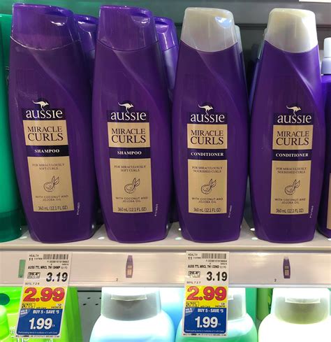 Aussie Miracle Curls Shampoo And Conditioner As Low As Free At Kroger Additional Varieties 0