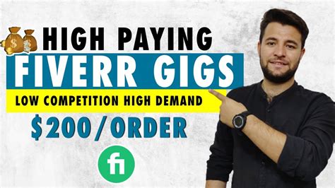 Fiverr High Paying Jobs Low Competition Fiverr Gigs With High Demand