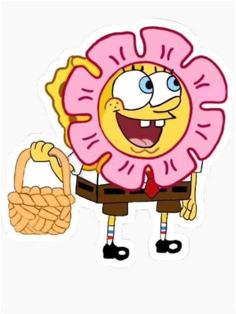 Funny Aesthetic Spongebob Squarepants Sticker Sticker For Sale By