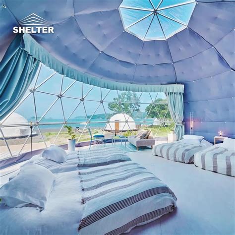 Glamping Site Tent Glamping Bubble Tent Tokyo Dome Wide Windows