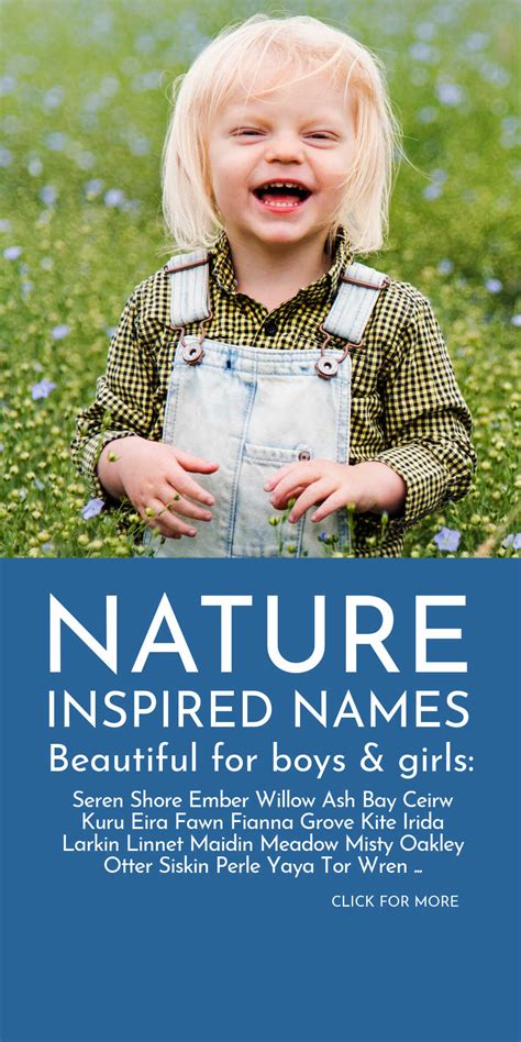 Unique Baby Names Inspired By Nature