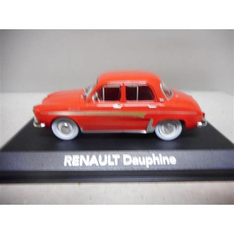 Renault Dauphine Rouge Orange Mon Pere Atlas Ixo Bcn Stock Cars