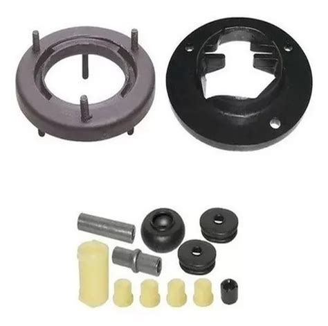 Kit Suporte Alavanca Chapa Guia Reparo Cambio Ford Corcel