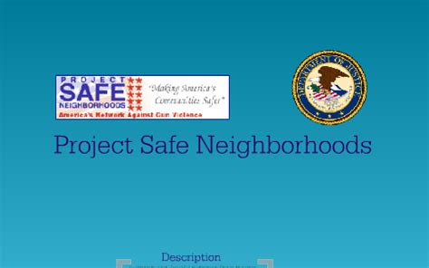 Project Safe Neighborhoods By Todd Workman On Prezi