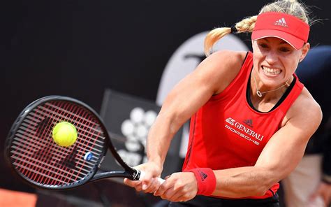 Tennis Angelique Kerber K Mpft Sich In Rom Ins Achtelfinale