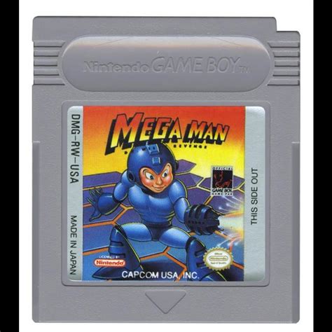 Mega Man Dr Wilys Revenge Game Boy Gamestop