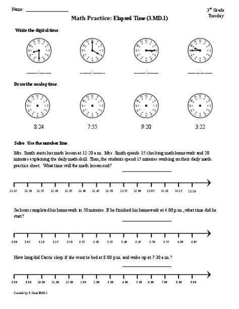 18 Best Images Of 4th Grade Clock Worksheets 4th Grade Elapsed Time