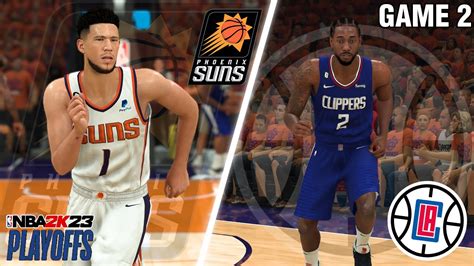 Los Angeles Clippers Vs Phoenix Suns 2023 NBA Playoffs Game 2