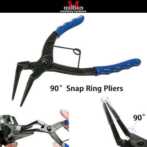 90 Degree Bending Circlip Snap Ring Plier Pliers Heavy Duty Cylinder