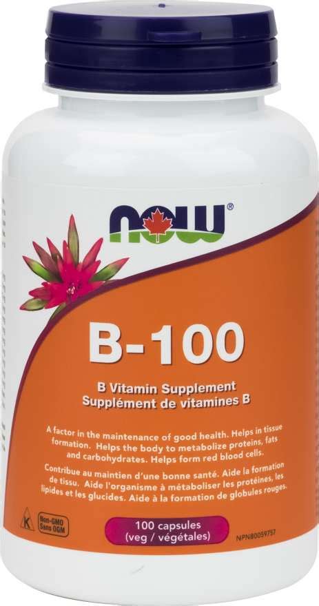 Now B 100 Complex Vegi Caps Your Health Food Store And So Much More