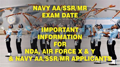 Navy Aa Ssr Mr Exam Date All India Mock Test For Nda Air Force X Y