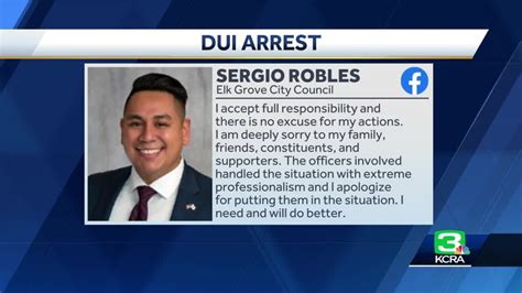 Elk Grove City Council Member Sergio Robles Arrested On Suspicion Of