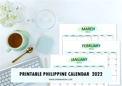 2025 Free Calendar Printable Pdf With Holidays Philippines Country