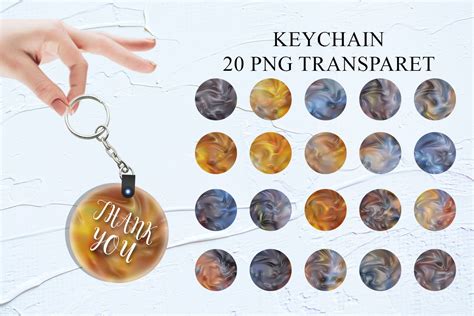 Circle Keychain Sublimation Graphic By Artnoy Creative Fabrica