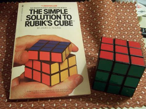 1980 Original Rubiks Cube With Book By Doyourememberwhen On Etsy