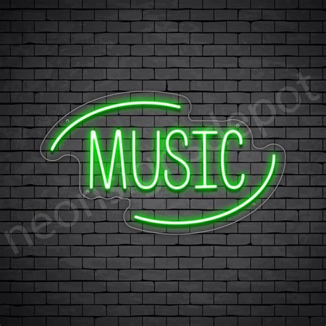 Music V10 Neon Sign - Neon Signs Depot