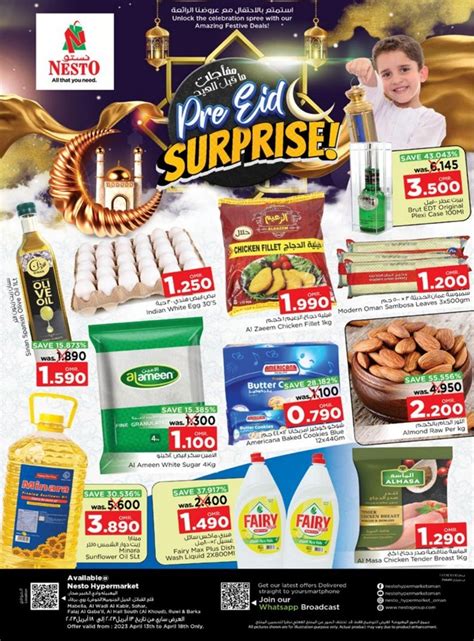 Nesto Pre Eid Surprise Offer Nesto Oman Offers Today