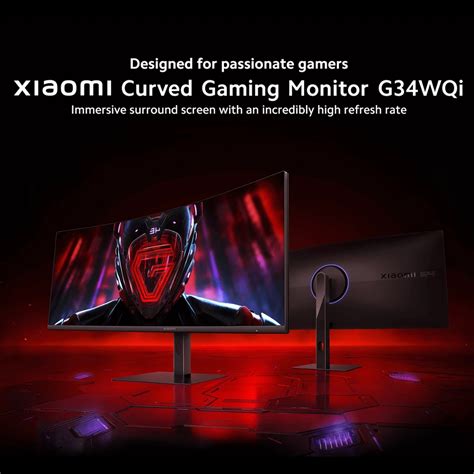 Year Warrantyxiaomi G Wqi Inch Curved Monitor Ultrawide Gaming