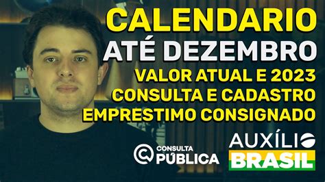 CalendÁrio AuxÍlio Brasil Novembro Pagamento Liberação Do Consignado