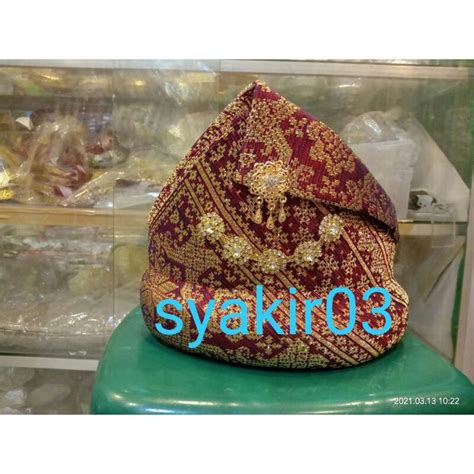 Jual Tanjak Melayu Songket Tenun Asli Palembang Shopee Indonesia