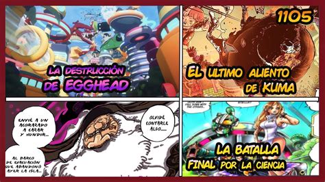 ONE PIECE 1105 ELLOS LLEGARON AL INCIDENTE DE EGGHEAD INICIA LA