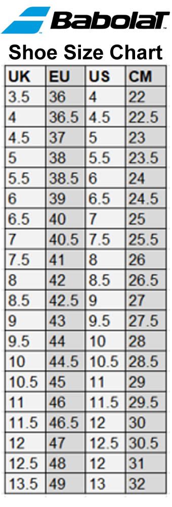 International Shoe Size Conversion Charts Atelier Yuwaciaojp