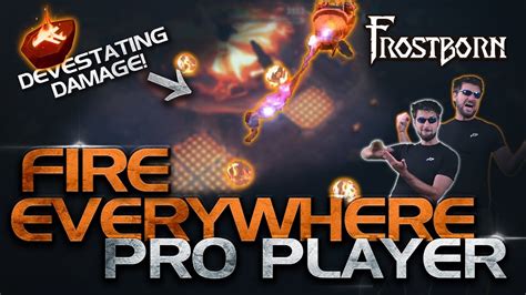 Using Fire Mage In The New PVP Zone Is AWESOME Frostborn YouTube