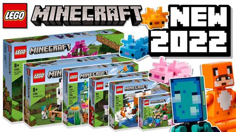 LEGO Minecraft 2022 Sets OFFICIALLY Revealed YouTube