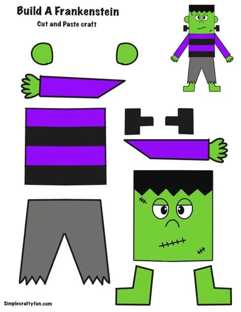 Free Printable Frankenstein Craft And Templates