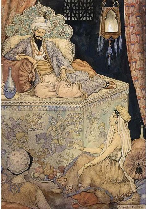 Scheherezade And The Arabian Nights Anton Pieck Edmund Dulac Folk