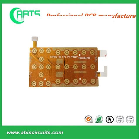 Single Double Sided Immersion Gold Flexible Pcb Circuit Board Fpc