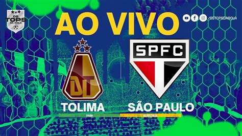 Tolima X S O Paulo Ao Vivo Sul Americana Youtube