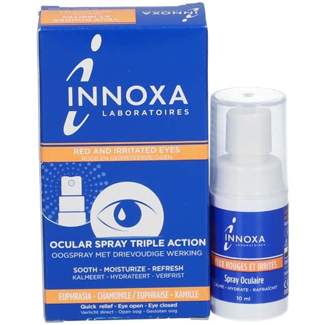 Innoxa Triple Action Spray gerötete gereizte Augen 10 ml shop