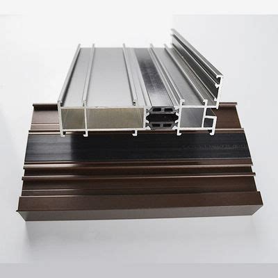 Anodized Aluminium Profile Facade Post Transom System Aluminum Profile